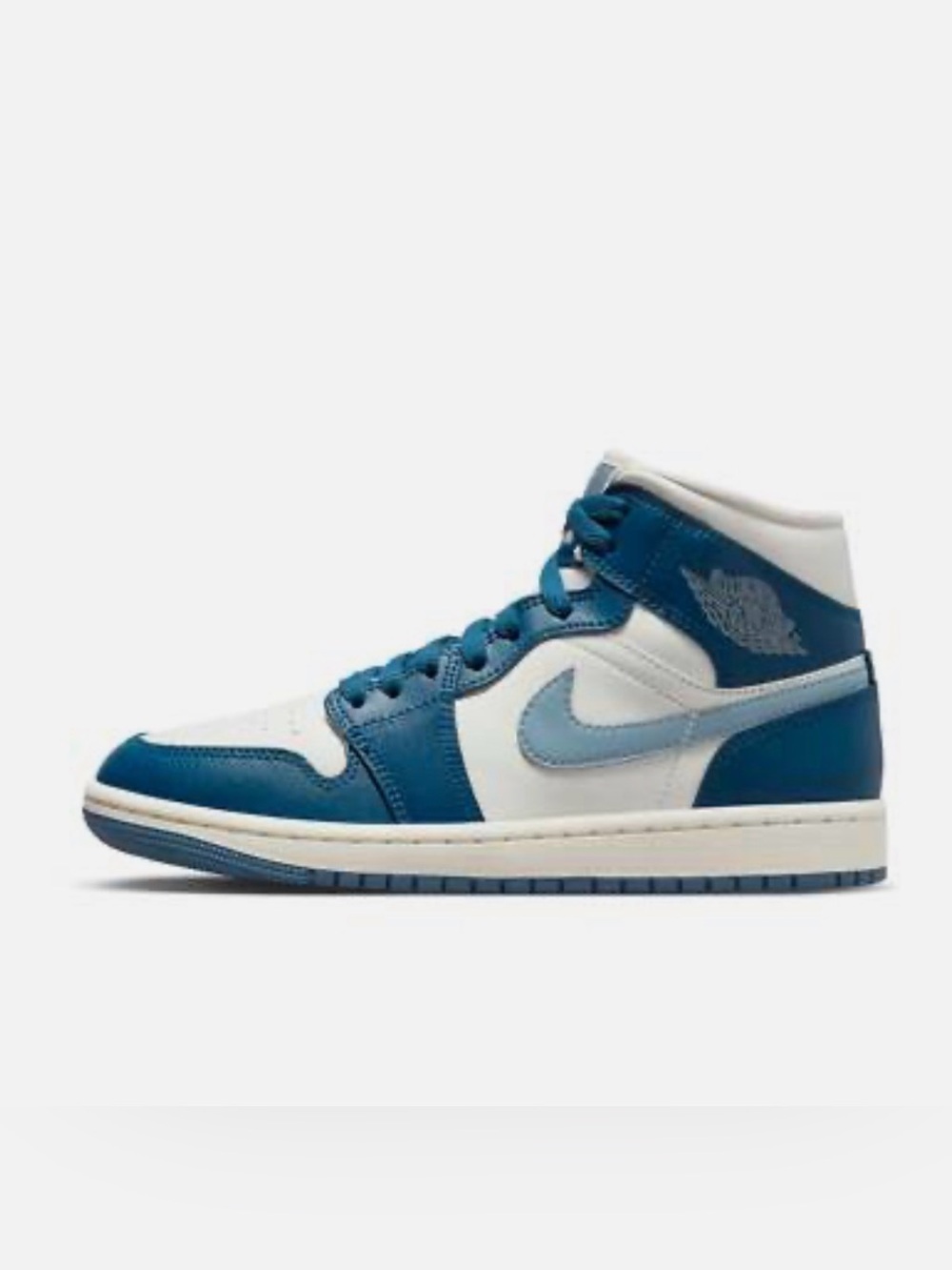 Nike Jordan 1 Mid - Blue sail - Size 10 Women